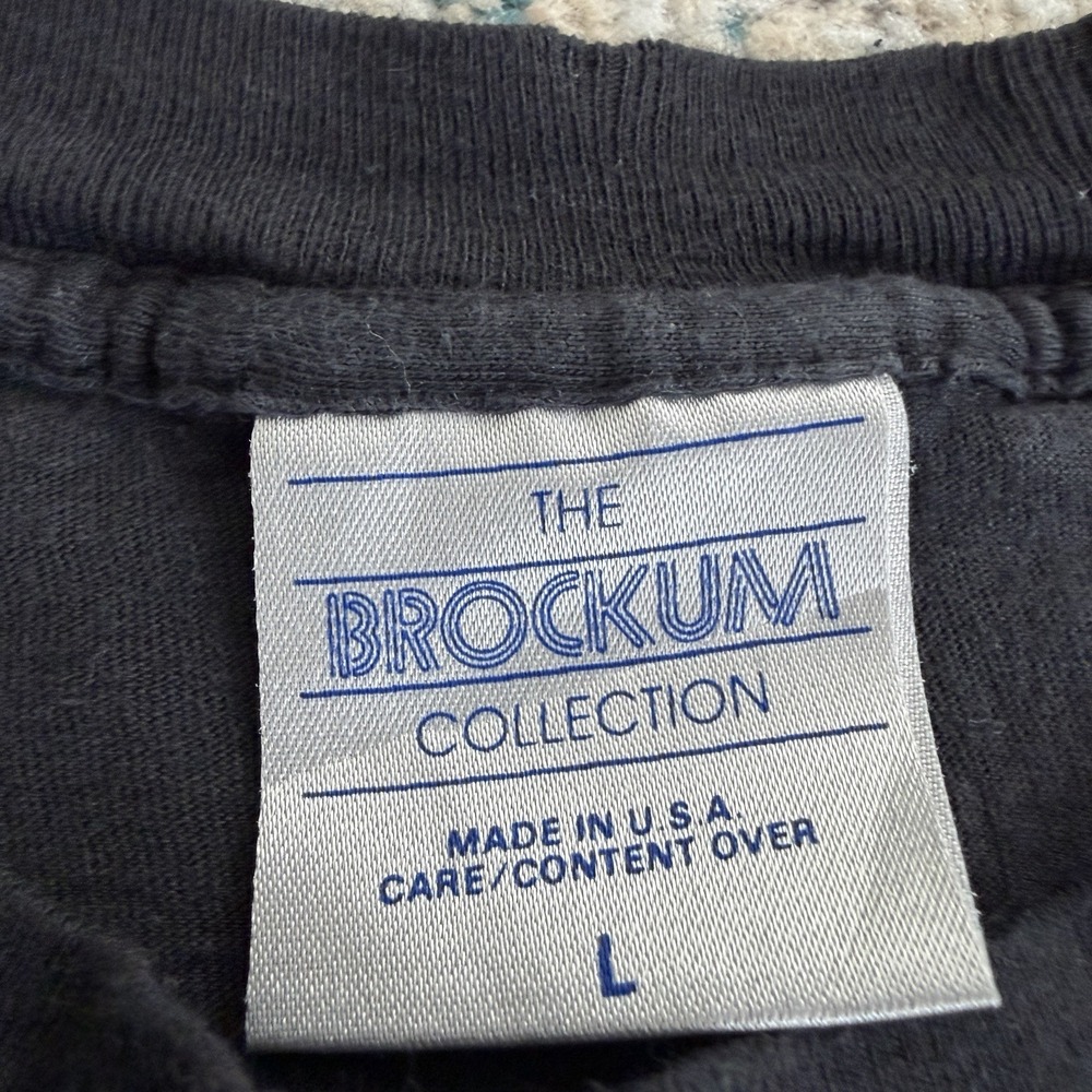Vintage PAUL McCARTNEY 1989/90 2 sided single stitch world tour shirt Brockum L - Picture 4 of 8